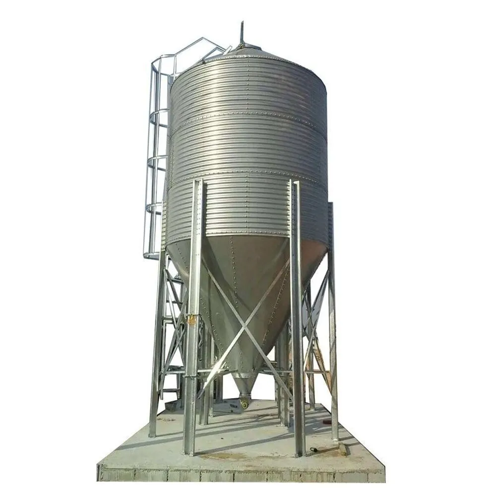 Stainless Steel Round Grain Storage Silo