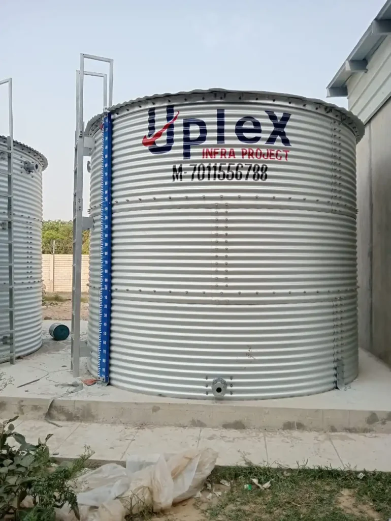 Zincalume Overhead Water Tank