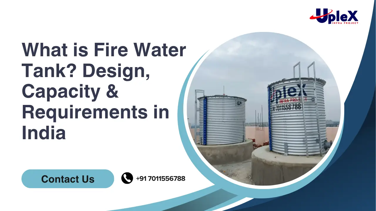 You are currently viewing What is Fire Water Tank? Design, Capacity & Requirements in India