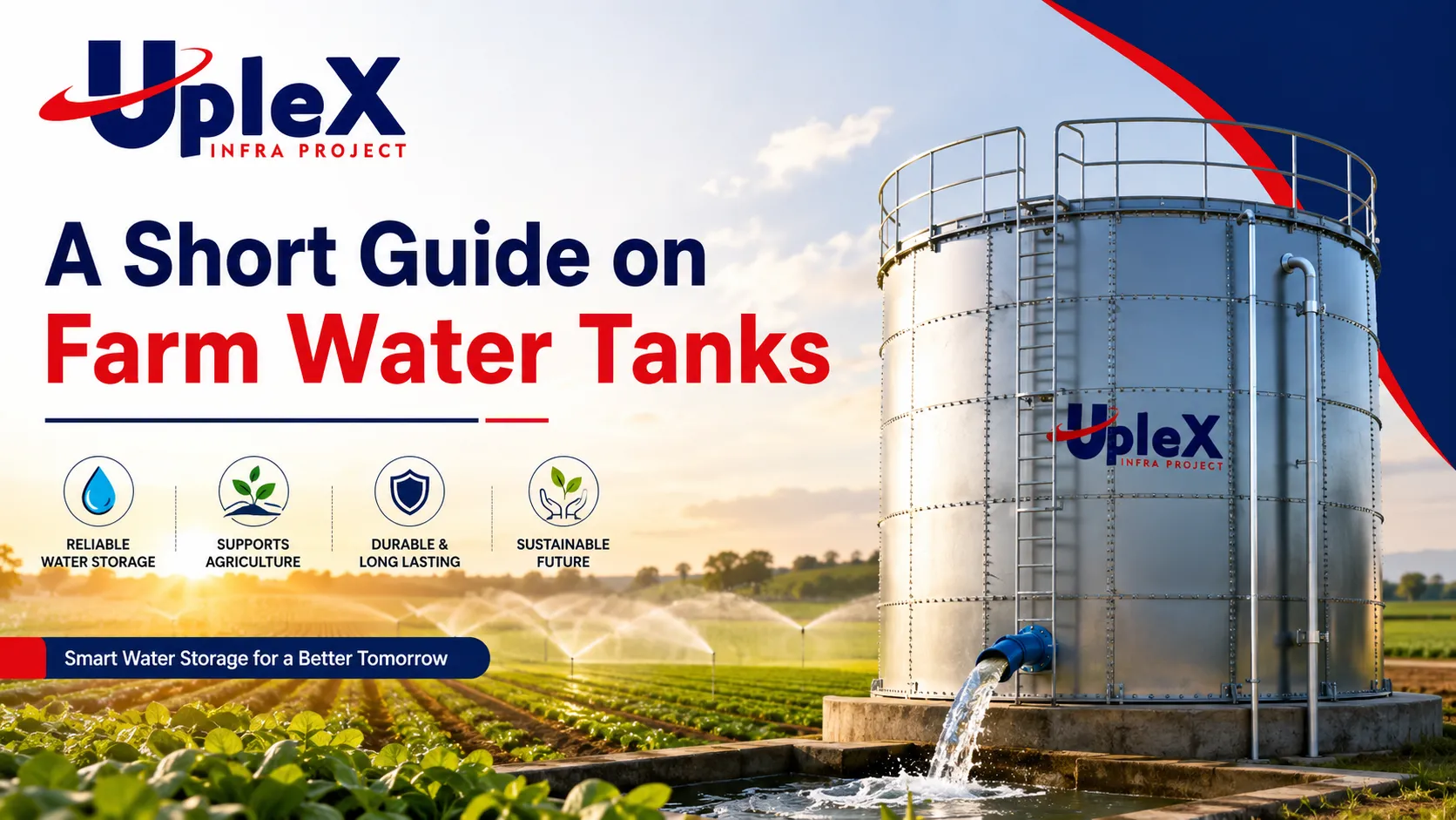 You are currently viewing Farm Water Tanks: A Complete Guide to Choosing the Right Agricultural Water Storage Tank